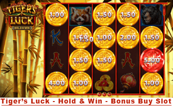 Tiger's Luck - Hold & Win Bonus Buy online casino game